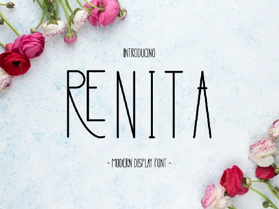 RENITA font