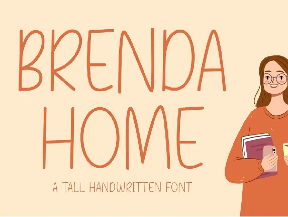 Brenda Home font