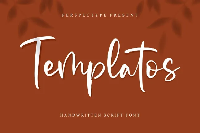 Templatos font