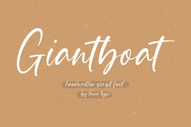 Giantboat font