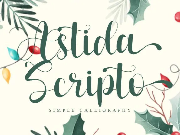 Astida Scripto font