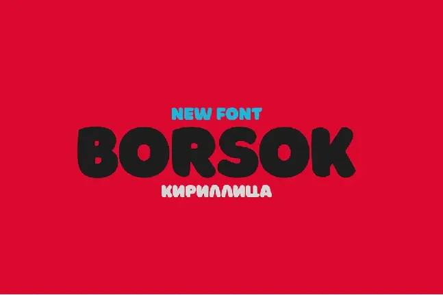 Borsok Typeface font