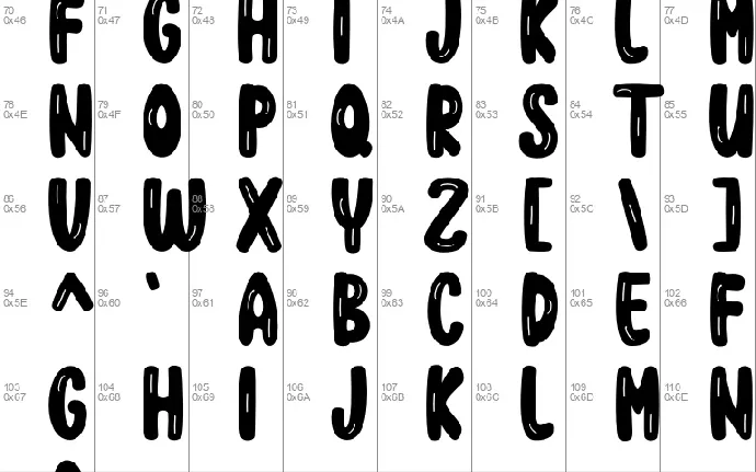 SPOOKY MISTERI font