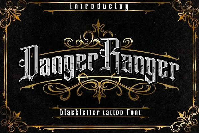 Danger Ranger font