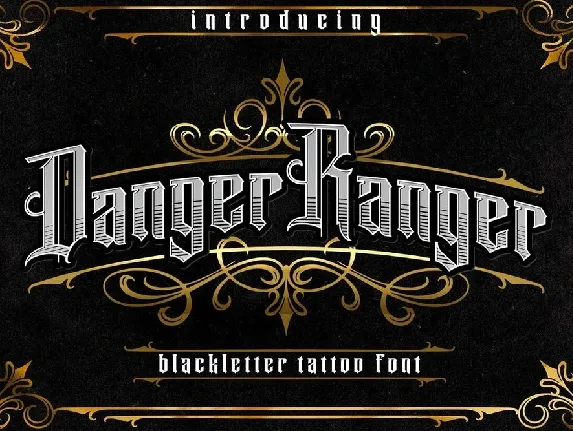 Danger Ranger font