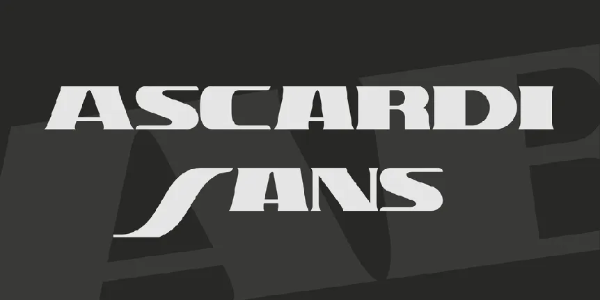 Ascardi Sans font