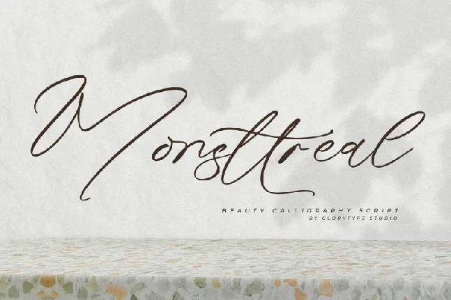 Monsttreal font