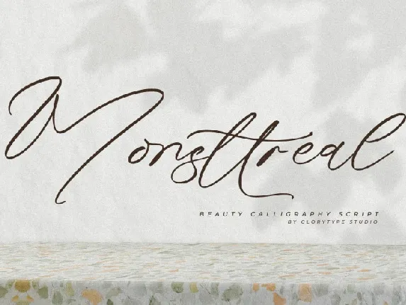 Monsttreal font