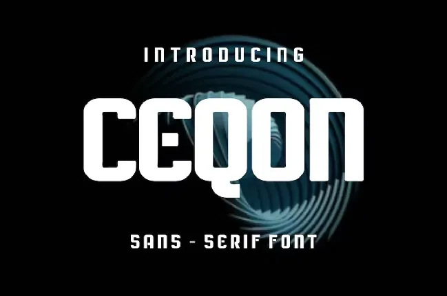 Ceqon font