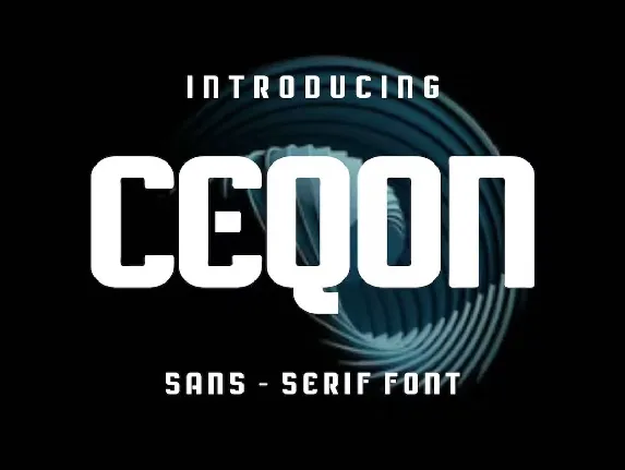 Ceqon font