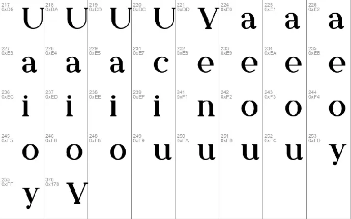 Kuchek font