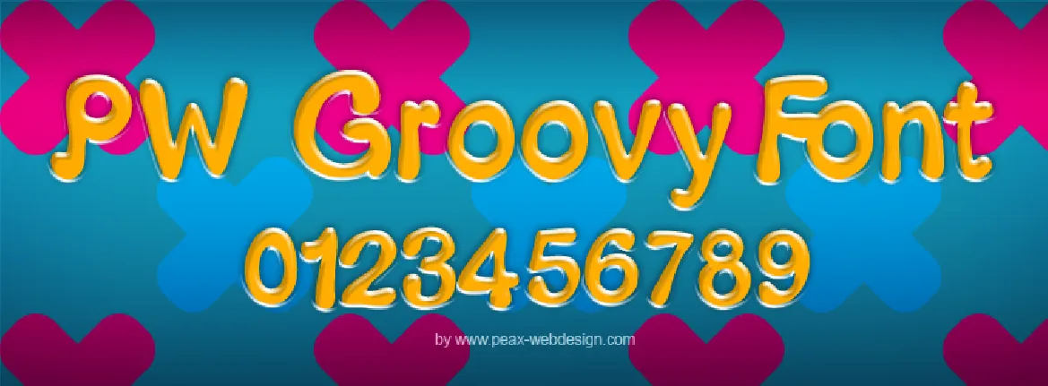 PWGroovy font