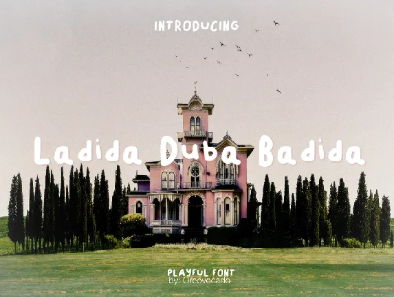 Ladida DuBa Badida font