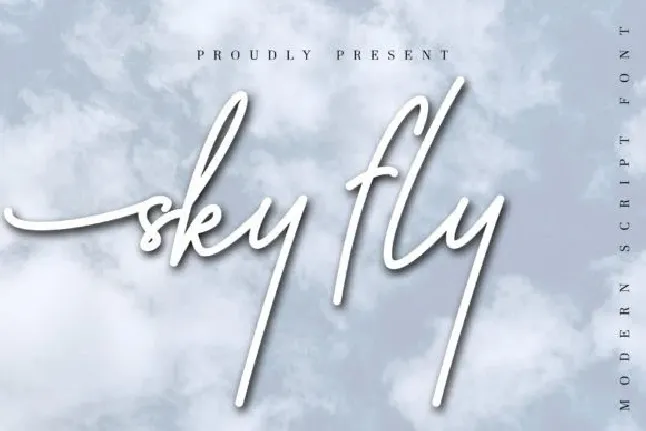 Sky Fly font