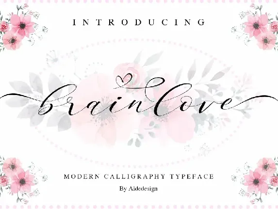 Brainlove Script font