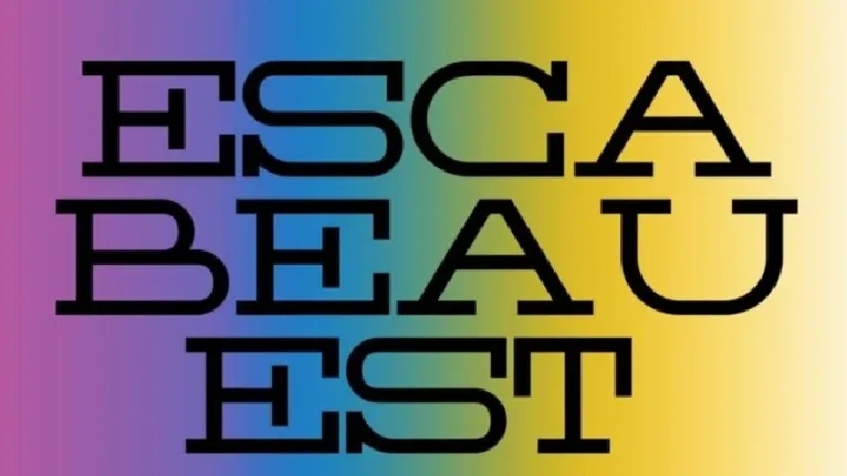 Escabeau font