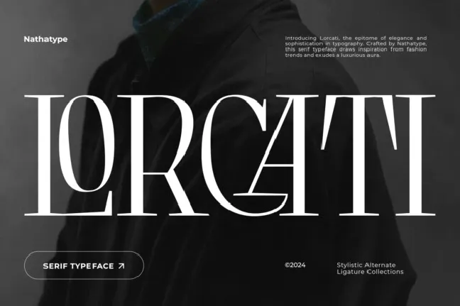 Lorcati font