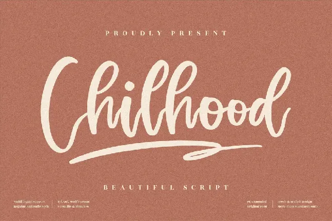 Chilhood font