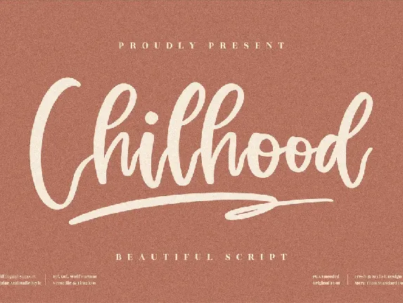 Chilhood font