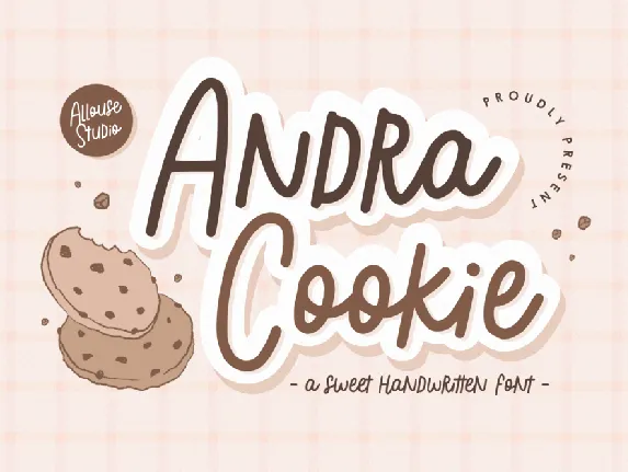 Andra Cookie font