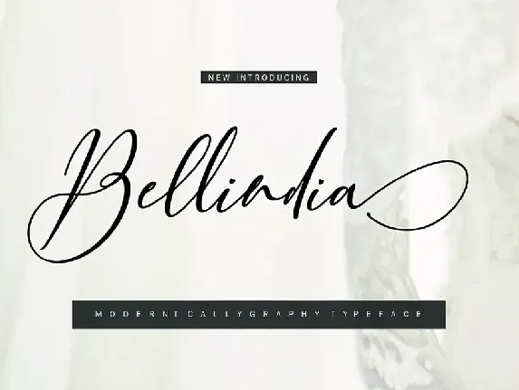 Bellidia Script font