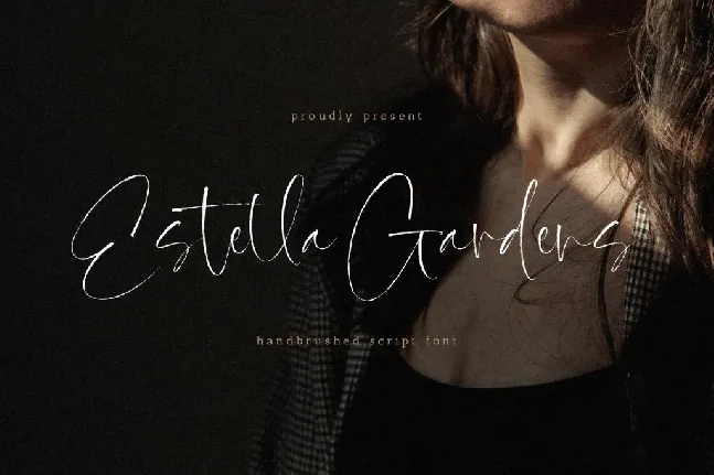 Estella Gardens font