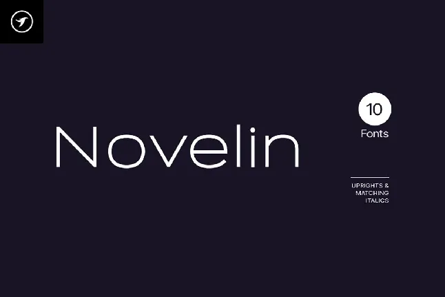 Novelin font