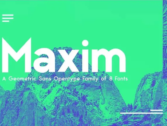 Maximus font