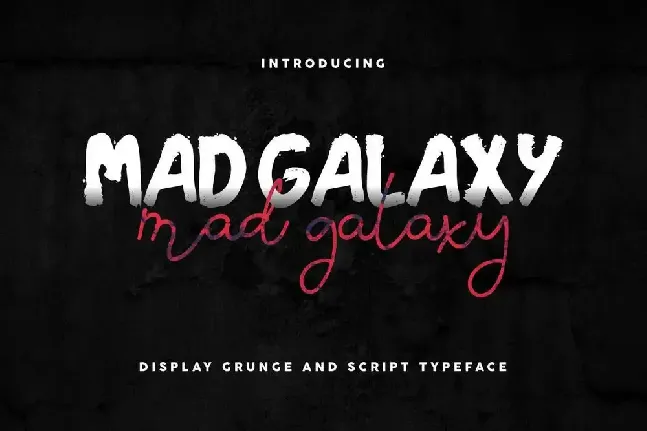 Mad Galaxy Demo font