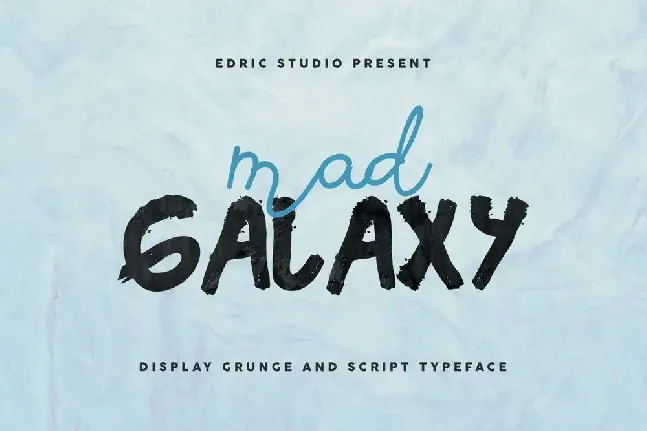 Mad Galaxy Demo font