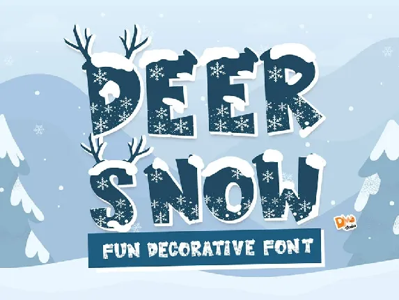 Deer Snow Regular font