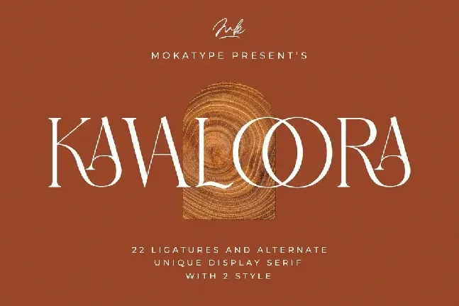 Kavaloora font