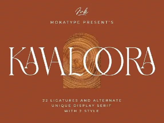 Kavaloora font