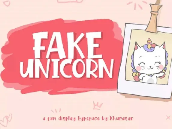 Fake Unicorn font