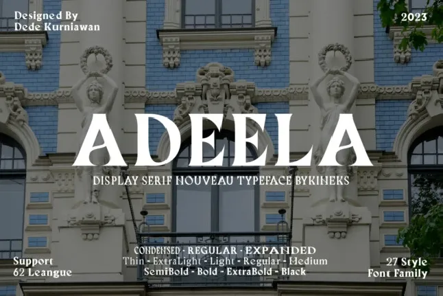 Adeela Serif font