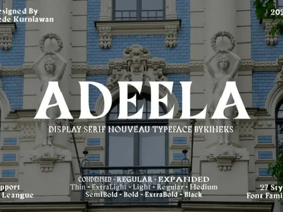 Adeela Serif font