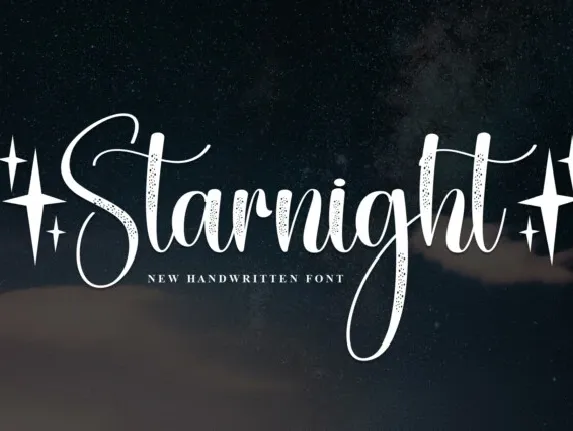 Starnight Script font