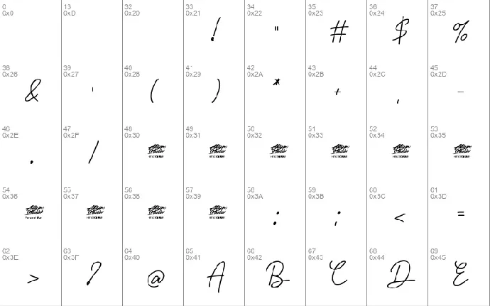 Rosseta Notes - Personal Use font