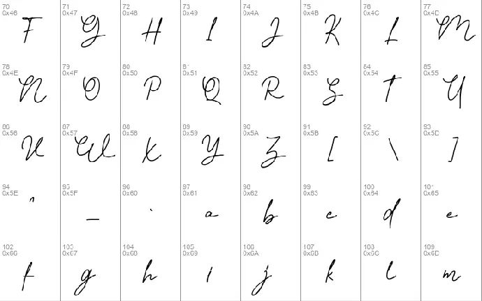 Rosseta Notes - Personal Use font