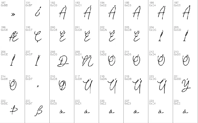 Rosseta Notes - Personal Use font