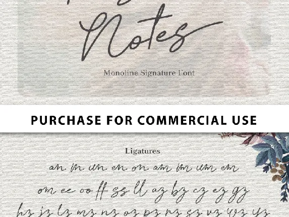 Rosseta Notes - Personal Use font