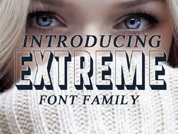 Extreme font