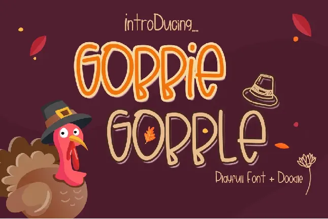 Gobbie Gobble font