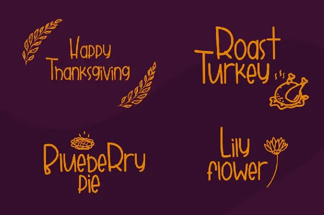 Gobbie Gobble font