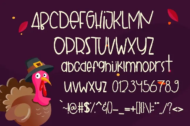 Gobbie Gobble font