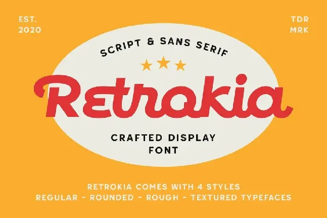 Retrokia font