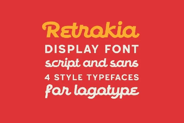 Retrokia font