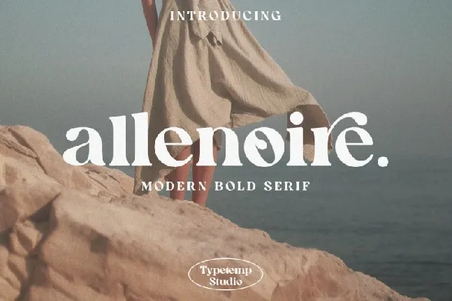 Allenoire font