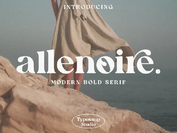 Allenoire font