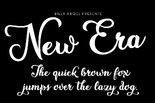 New Era Free Download font